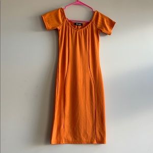 Orange Dress